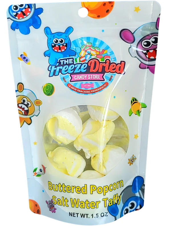 Buttered Popcorn Salt Water Taffy - Image 4