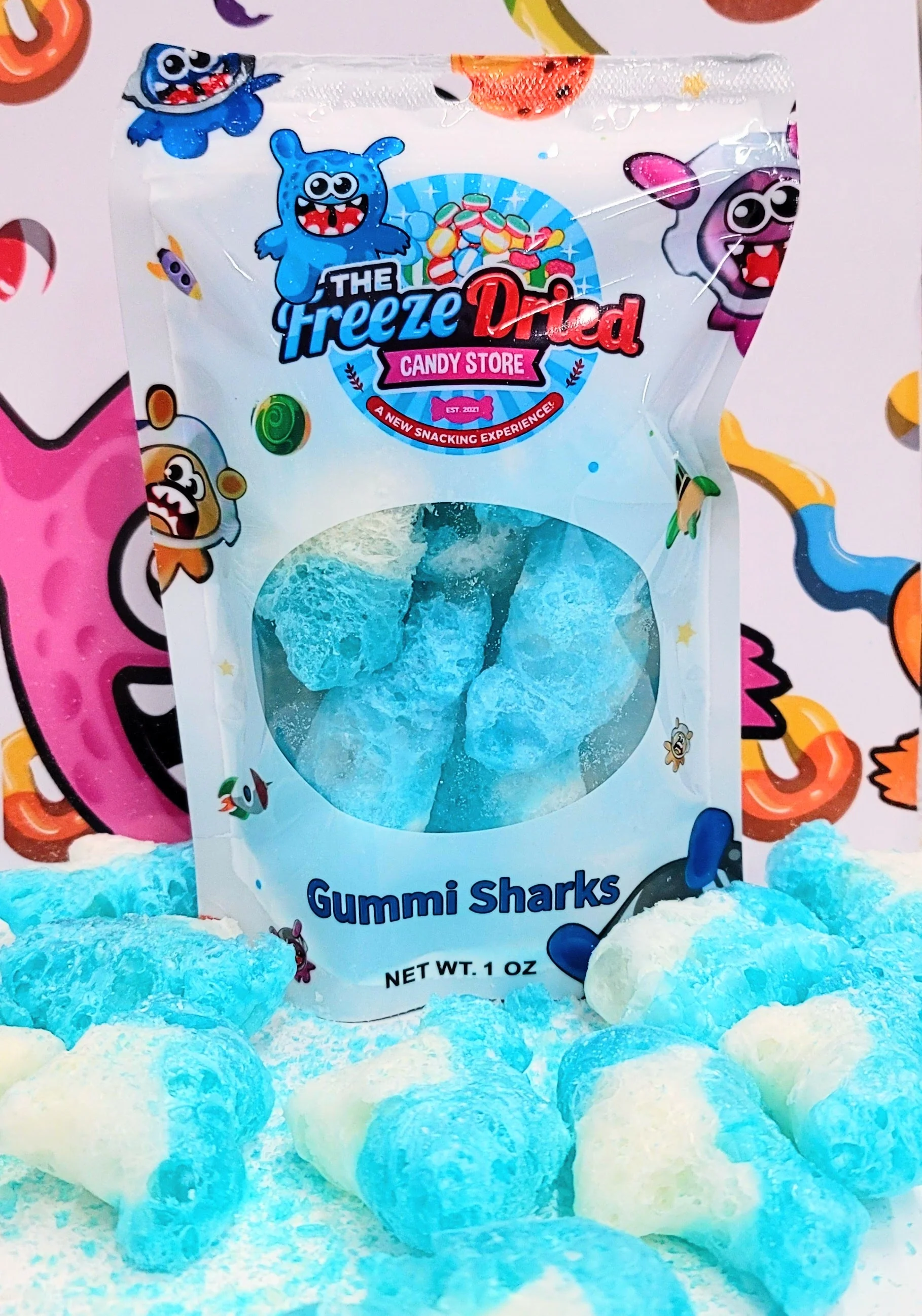 Freeze Dried Gummi Sharks - Image 3