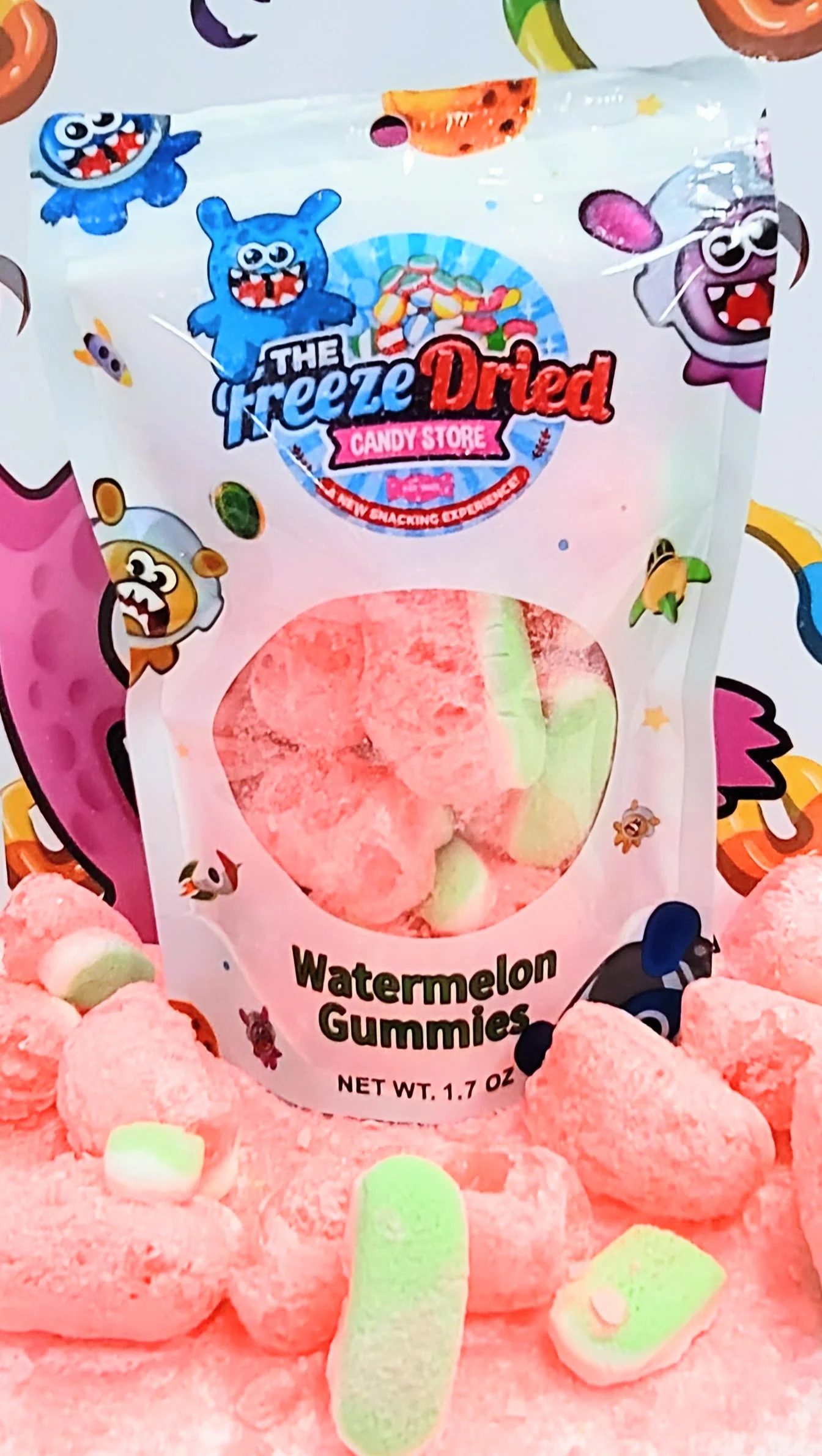 Freeze Dried Watermelon Gummies - Image 3