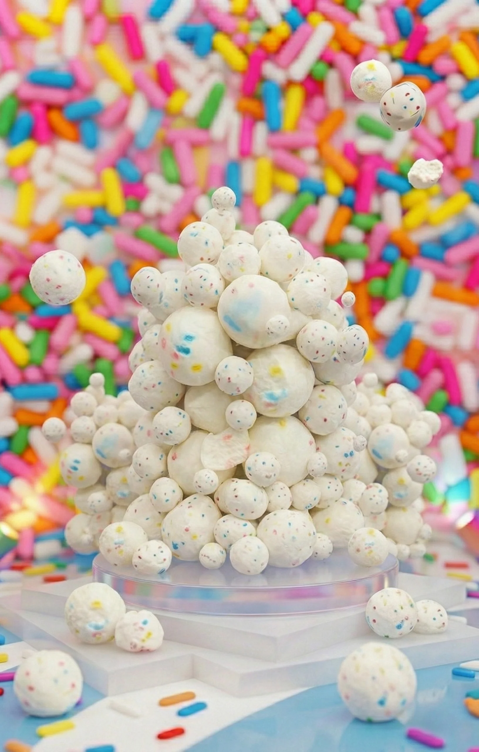 Frosted Cupcake Crunch Bites - 6pk - Freeze Dried Candy - Image 2